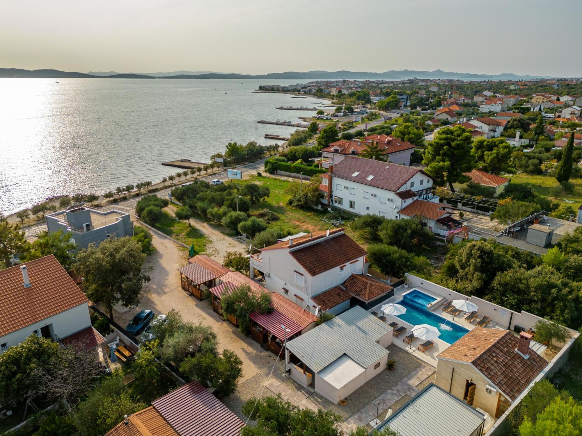 Camp Mrkva Mobile Homes With Pool Sukošan 외부 사진
